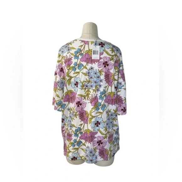 Vera Bradley Women's Outlet Cotton Essential Short-Sleeved Size L - Picture 5 of 10